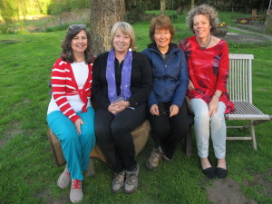 Barbara, Jacquelyn, Elaine & Annet - 29th HSP Gathering Retreat - Germany 